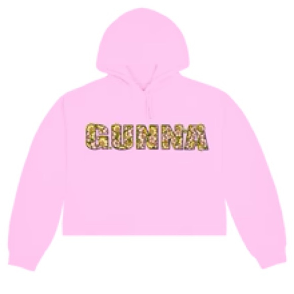 WUN NIGHT ONLY CROPPED HOODIE (NWOT)
